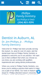 Mobile Screenshot of drphillipsdental.com